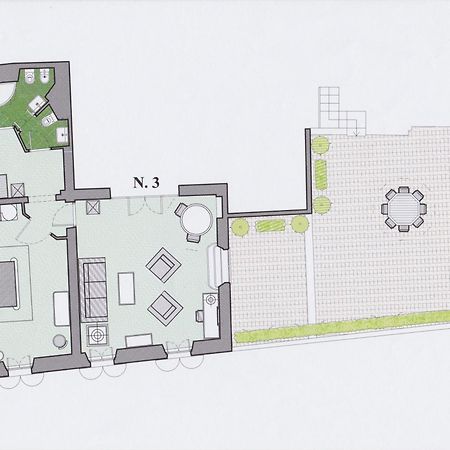 Hotel Gregoriana Řím Pokoj fotografie