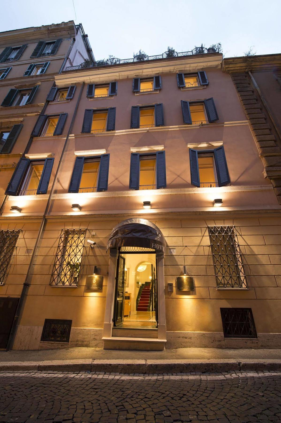 Hotel Gregoriana Řím Exteriér fotografie